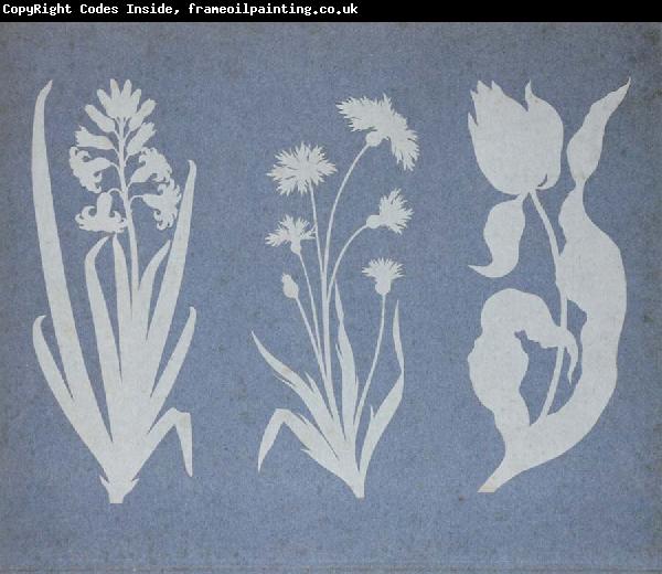 Philipp Otto Runge Hyacinth,Cornflower,Tulip
